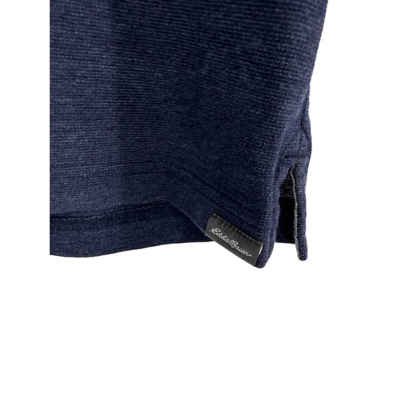 Eddie Bauer Mens Navy Short Sleeve Polo Shirt L - Picture 2 of 9